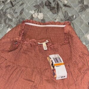 Cameo Women's Maxi Skirt in Dusty Pink